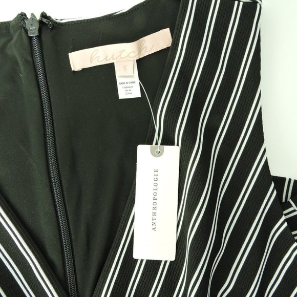 Anthropologie Hutch Asymmetrical striped Dress new - Picture 7 of 10